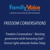 Freedom Conversations - Resisting government while honouring God! - Human rights advocate Andrea Tokaji